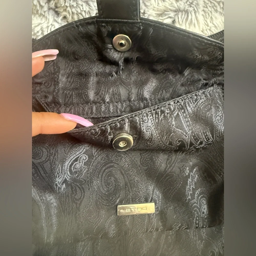 ETRO Milano Black Shoulder Bag